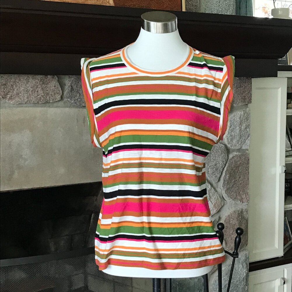 'Veronica Beard' Dree Muscle Tee - Size Large